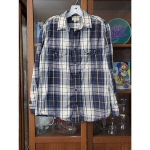 Sonoma Plaid Button Down Shirt